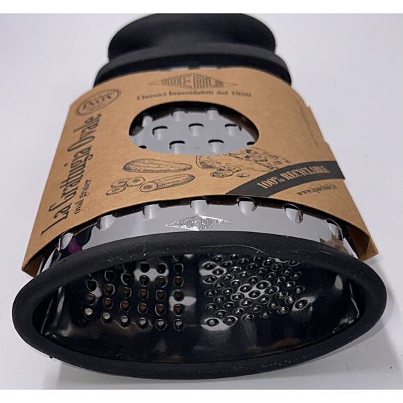 Stainless Oval Cheese Grater “Ideale La Grattugia Ovale" BRAND NEW Made In Italy - Picture 5 of 6